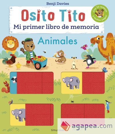 Osito Tito. Mi primer libro de memoria. Animales