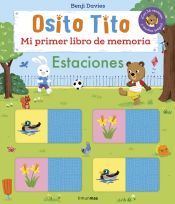 Portada de Osito Tito. Mi primer libro de memoria. Estaciones