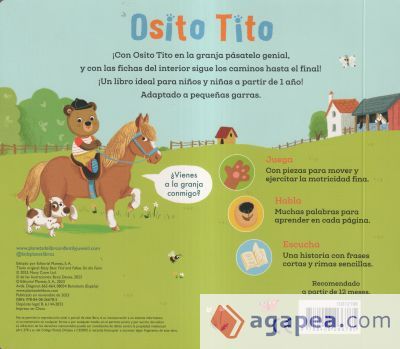 Osito Tito. ¡Sígueme! La granja Osito Tito. ¡Sígueme! La granja