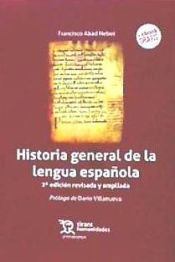 Portada de Historia general de la lengua española 2ª edición 2017