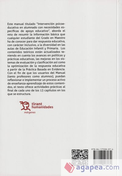 Intervencion psicoeducativa en alumnado con necesidades especificas de apoyo educativo Intervencion psicoeducativa en alumnado con necesidades especificas de apoyo educativo