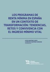Portada de Los programas de renta m&iacute;nima en espa&ntilde;a en un contexto de transformaci&oacute;n