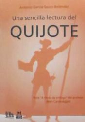Portada de una sencilla lectura del quijote Antonio Garcia-Sauco Belendez