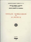 Titulos nobiliarios de Almeria