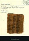 To the origins of Greek Stenography (P, Monts.Roca I)