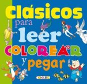 Portada de Clásicos para leer, colorear y pegar