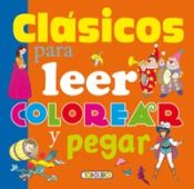 Portada de Clásicos para leer, colorear y pegar