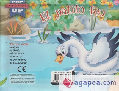 EL PATITO FEO. POP UP