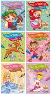 Portada de Vacaciones actividades clásicas (6 títulos)