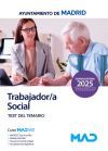 Trabajador/a Social. Test del temario. Ayuntamiento de Madrid