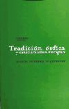 Tradición órfica y cristianismo antiguo