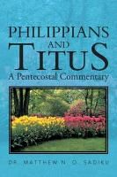 Portada de Philippians and Titus