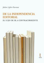 Portada de De la independencia editorial