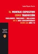 Portada de El montaje expositivo como traducción