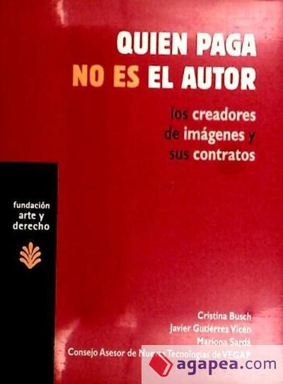 Quien paga no es el autor