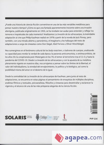 Solaris 5: La invasión de los ultracuerpos, de Philip Kaufman