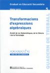 Transformacions d'expressions algebraiques. Àmbit de les Matemàtiques