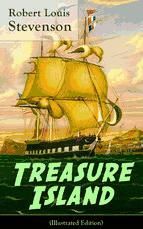 Portada de Treasure Island (Illustrated Edition) (Ebook)