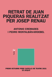 Portada de Retrat de Juan Piqueras realitzat per Josep Renau
