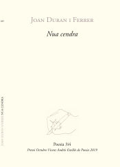 Portada de NUA CENDRA: PREMI VICENT ANDRES ESTELLES DE POESIA 2019