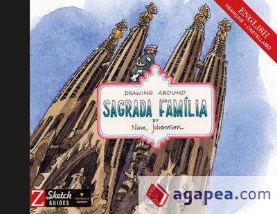 Drawing around Sagrada Família