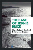 Portada de The Case of Jennie Brice