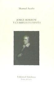 Portada de Jorge Borrow y la Biblia en España