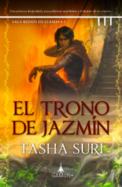 Portada de El trono de jazmín