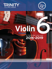 Portada de Violin Exam Pieces Grade 6 2016â€“2019