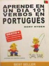 Portada de Aprende en 1 día 101 verbos en portugués