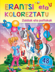 Portada de Zaldiak eta pottokak