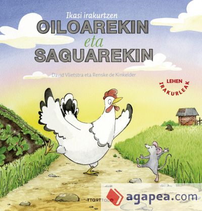 Ikasi irakurtzen saguarekin eta oiloarekin