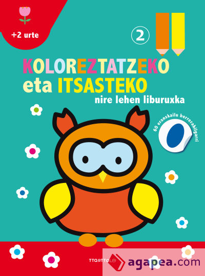 Koloreztatzeko eta itsasteko nire lehen liburuxka 2