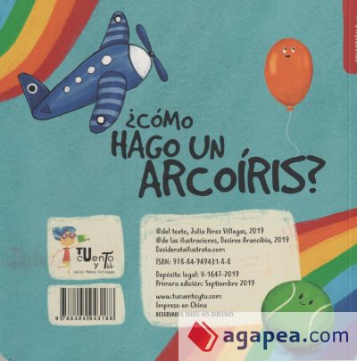 ¿Cómo hago un arcoíris?