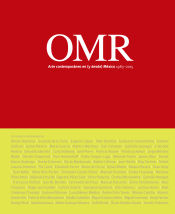 Portada de OMR: Arte contemporáneo en (y desde) México, 1983-2015