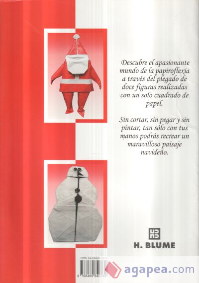 Navidad de papiroflexia