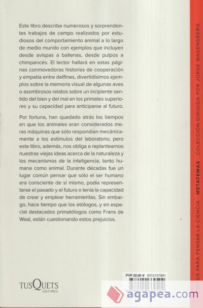&iquest;Tenemos suficiente inteligencia para entender la inteligencia de los animales?
