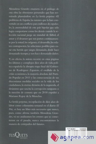 La herida perpetua: El problema de España y la regeneración del presente