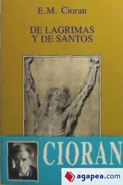 De lágrimas y de santos De lágrimas y de santos