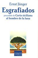 Portada de Esgrafiados precedido de Carta siciliana al hombre de la luna