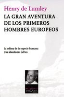 Portada de La gran aventura de los primeros hombres europeos