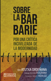 Portada de Sobre la barbarie