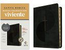 Portada de Biblia Compacta Ntv, Letra Gigante Con Filament (Sentipiel, Gris, &Iacute;ndice, Letra Roja)
