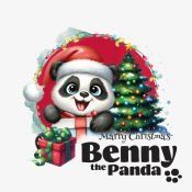 Portada de Benny the Panda - Merry Christmas