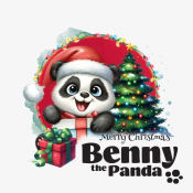 Portada de Benny the Panda - Merry Christmas