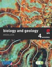 Portada de Biology and Geology. 4 Secondary. Savia. Andalucía