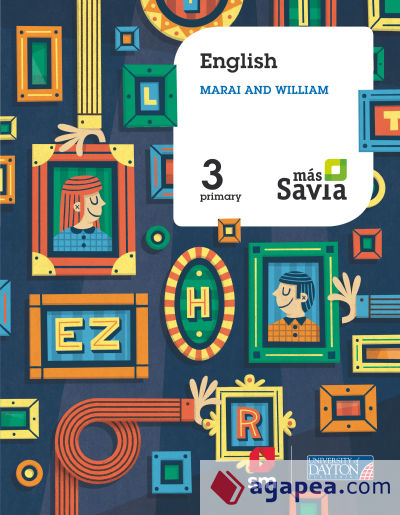 English. Marai and William. 3 Primary. Más Savia
