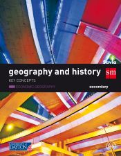 Portada de Geography and history. Secondary. Savia. Key Concepts: Economic geography