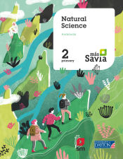 Portada de Natural science. 2 Primary. Mas Savia . Andalucía