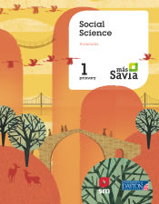 Portada de Social science. 1 Primary. Más Savia. Andalucía